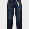 Blaue Ralph Lauren High Slim Bayview Selvedge Jeans für Herren Blaue Ralph Lauren High Slim Bayview Selvedge Jeans für Herren