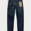 Blaue Ralph Lauren High Slim Bayview Selvedge Jeans für Herren Blaue Ralph Lauren High Slim Bayview Selvedge Jeans für Herren