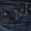Blaue Ralph Lauren High Slim Bayview Selvedge Jeans für Herren Blaue Ralph Lauren High Slim Bayview Selvedge Jeans für Herren
