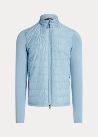 Blaue Ralph Lauren Hybrid Mockneck-Jacken für Herren