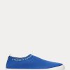 Blaue Ralph Lauren Jordyn Slip-On-Sneakers für Damen Blaue Ralph Lauren Jordyn Slip-On-Sneakers für Damen