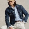 Blaue Ralph Lauren Oxford-Westernhemden im Classic Fit für Herren Blaue Ralph Lauren Oxford-Westernhemden im Classic Fit für Herren