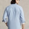 Blaue Ralph Lauren Oxford-Westernhemden im Classic Fit für Herren Blaue Ralph Lauren Oxford-Westernhemden im Classic Fit für Herren