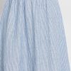 Blaue Ralph Lauren Röcke mit Rüschen und hoher Taille für Damen