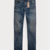 Blaue Ralph Lauren Slim Fit Belgrade Jeans für Herren Blaue Ralph Lauren Slim Fit Belgrade Jeans für Herren