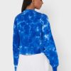 Blaue Ralph Lauren Strick-Sweatshirts mit Rundhalsausschnitt für Damen Blaue Ralph Lauren Strick-Sweatshirts mit Rundhalsausschnitt für Damen