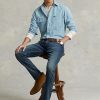 Blaue Ralph Lauren Sullivan Slim Performance Stretchjeans für Herren Blaue Ralph Lauren Sullivan Slim Performance Stretchjeans für Herren