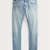 Blaue Ralph Lauren Sullivan Slim Stretch-Jeans für Herren Blaue Ralph Lauren Sullivan Slim Stretch-Jeans für Herren
