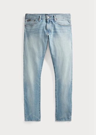 Blaue Ralph Lauren Sullivan Slim Stretch-Jeans für Herren
