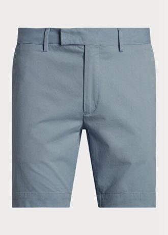 Blaue Stretch-Chinoshorts im Slim Fit von Ralph Lauren für Herren