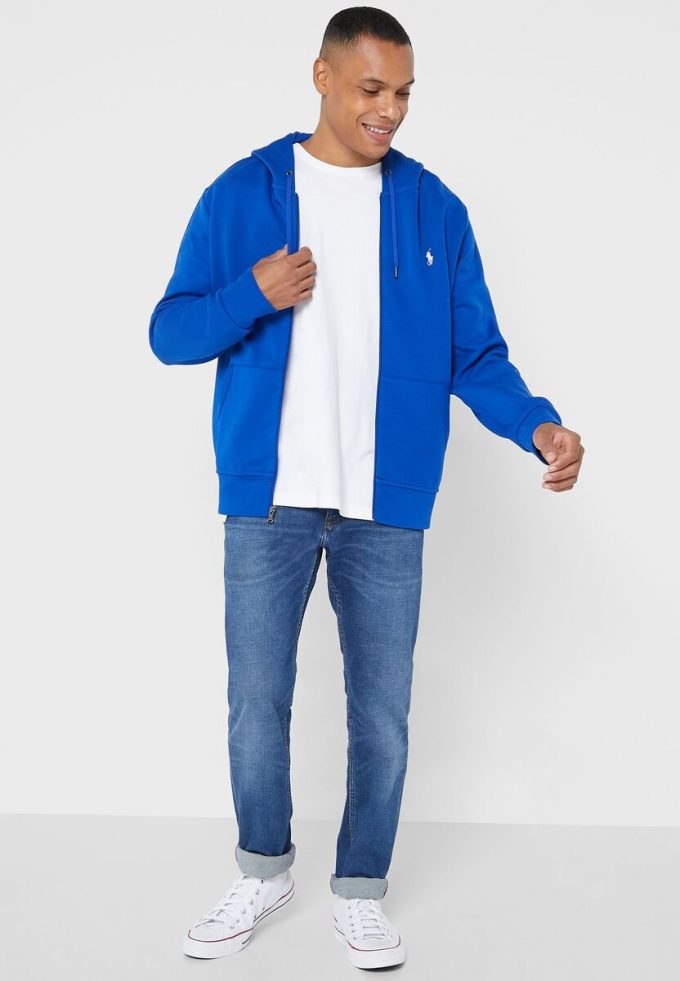 Blauer Ralph Lauren Essential Hoodie für Herren Blauer Ralph Lauren Essential Hoodie für Herren