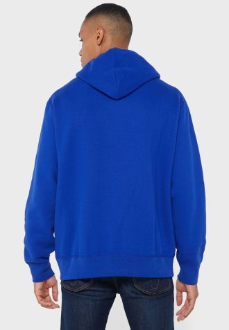Blauer Ralph Lauren Logo-Hoodie für Herren