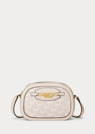 Blush/Hellrosa Damen Ralph Lauren Monogram Medium Jordynn Crossbody Bags