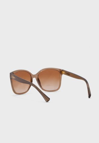 Braune übergroße Sonnenbrille 0Ra5268 für Damen von Ralph Lauren