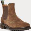 Braune Chelsea-Stiefel aus Wildleder von Ralph Lauren für Herren Braune Chelsea-Stiefel aus Wildleder von Ralph Lauren für Herren
