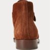 Braune Chelsea-Stiefel aus Wildleder von Ralph Lauren für Herren Braune Chelsea-Stiefel aus Wildleder von Ralph Lauren für Herren