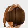 Braune Damen Ralph Lauren Polo ID Kalbsleder Mittelgroße Schultertaschen Braune Damen Ralph Lauren Polo ID Kalbsleder Mittelgroße Schultertaschen