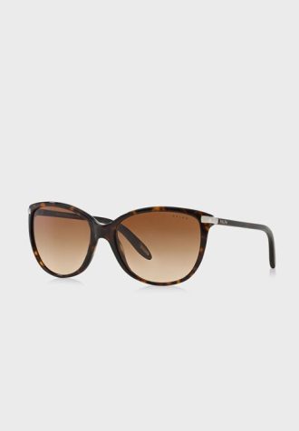 Braune Damen-Sonnenbrille „Ralph Lauren 0RA5160 Butterfly“