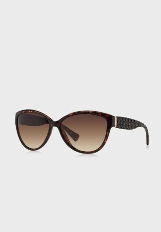 Braune Damen-Sonnenbrille „Ralph Lauren 0RA5176 Butterfly“