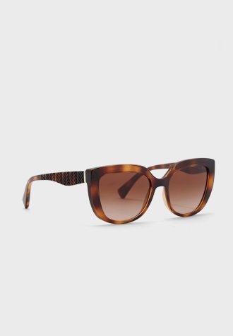 Braune Damen-Sonnenbrille „Ralph Lauren 0Ra5254 Butterfly“