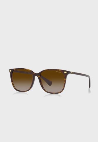 Braune Damen-Sonnenbrille „Ralph Lauren 0Ra5293 Wayfarer“