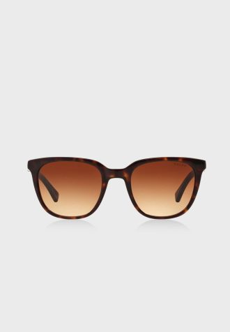Braune Damen-Sonnenbrille „Tortoise Wayfarers“ von Ralph Lauren 0RA5206