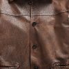 Braune Herren-Automäntel aus Leder von Ralph Lauren Braune Herren-Automäntel aus Leder von Ralph Lauren