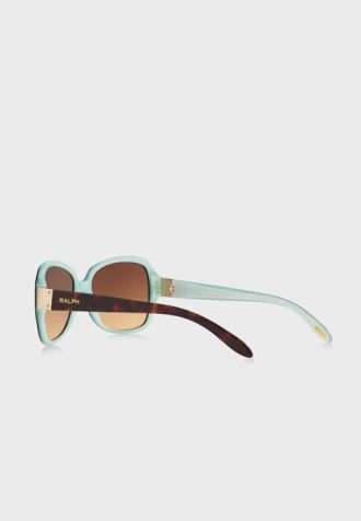Braune quadratische Sonnenbrille 0Ra5138 für Damen von Ralph Lauren