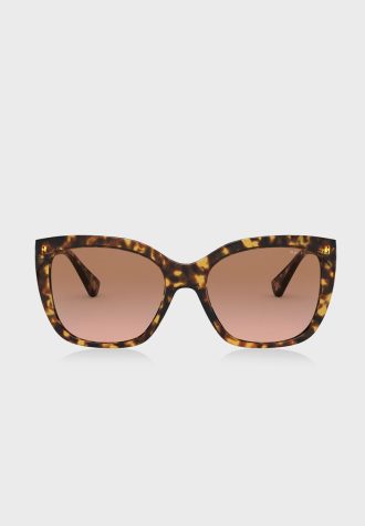 Braune quadratische Sonnenbrille 0RA5265 für Damen von Ralph Lauren