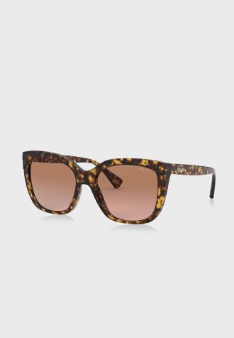 Braune quadratische Sonnenbrille 0RA5265 für Damen von Ralph Lauren