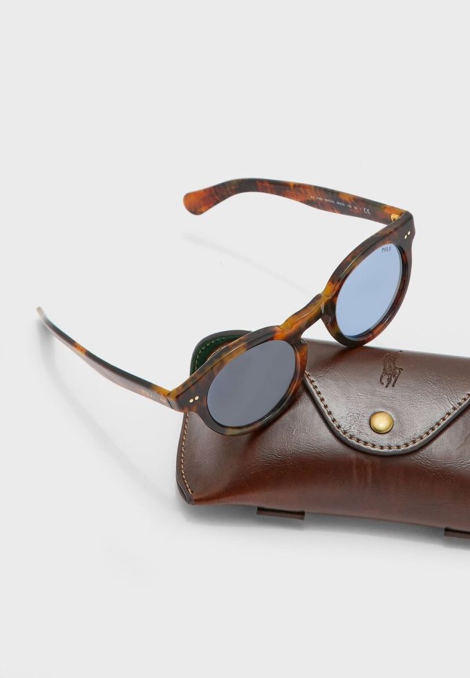 Braune Ralph Lauren 0PH4165 Sonnenbrille für Herren