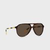Braune Ralph Lauren 0Ph4173 Clubmaster Sonnenbrille für Herren Braune Ralph Lauren 0Ph4173 Clubmaster Sonnenbrille für Herren