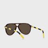 Braune Ralph Lauren 0Ph4173 Clubmaster Sonnenbrille für Herren Braune Ralph Lauren 0Ph4173 Clubmaster Sonnenbrille für Herren