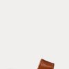 Braune Ralph Lauren Andela Sandalen aus brüniertem Kalbsleder für Damen Braune Ralph Lauren Andela Sandalen aus brüniertem Kalbsleder für Damen