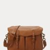 Braune Ralph Lauren Heritage Messenger Bags aus Leder für Herren Braune Ralph Lauren Heritage Messenger Bags aus Leder für Herren