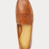 Braune Ralph Lauren Reynold Leder-Fahrer-Freizeitschuhe für Herren Braune Ralph Lauren Reynold Leder-Fahrer-Freizeitschuhe für Herren