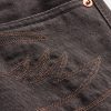 Braune Ralph Lauren Slim Narrow Fit Jeans mit schwarzem Resin Rinse für Herren Braune Ralph Lauren Slim Narrow Fit Jeans mit schwarzem Resin Rinse für Herren