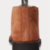 Braune Ralph Lauren Talan Chukka-Stiefel aus Wildleder für Herren