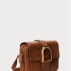 Braune Ralph Lauren Welington Umhängetaschen aus Kalbsleder für Damen Braune Ralph Lauren Welington Umhängetaschen aus Kalbsleder für Damen