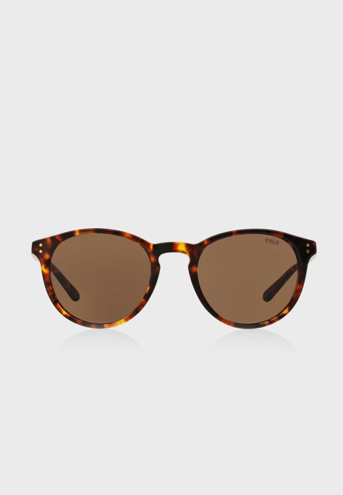 Braune runde Sonnenbrille 0Ph4110 für Herren von Ralph Lauren