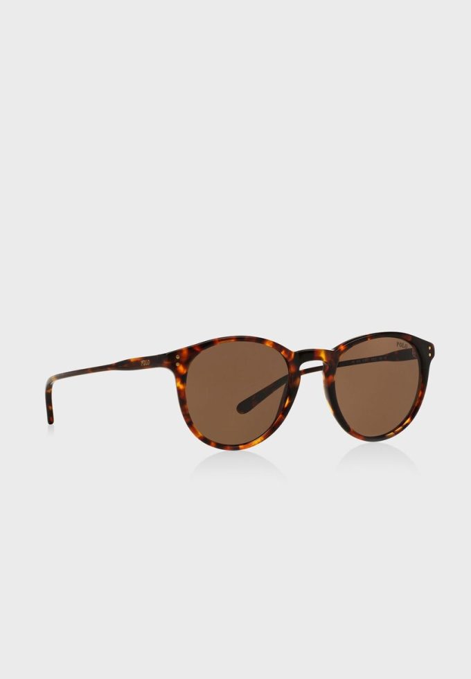Braune runde Sonnenbrille 0Ph4110 für Herren von Ralph Lauren