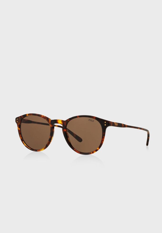 Braune runde Sonnenbrille 0Ph4110 für Herren von Ralph Lauren