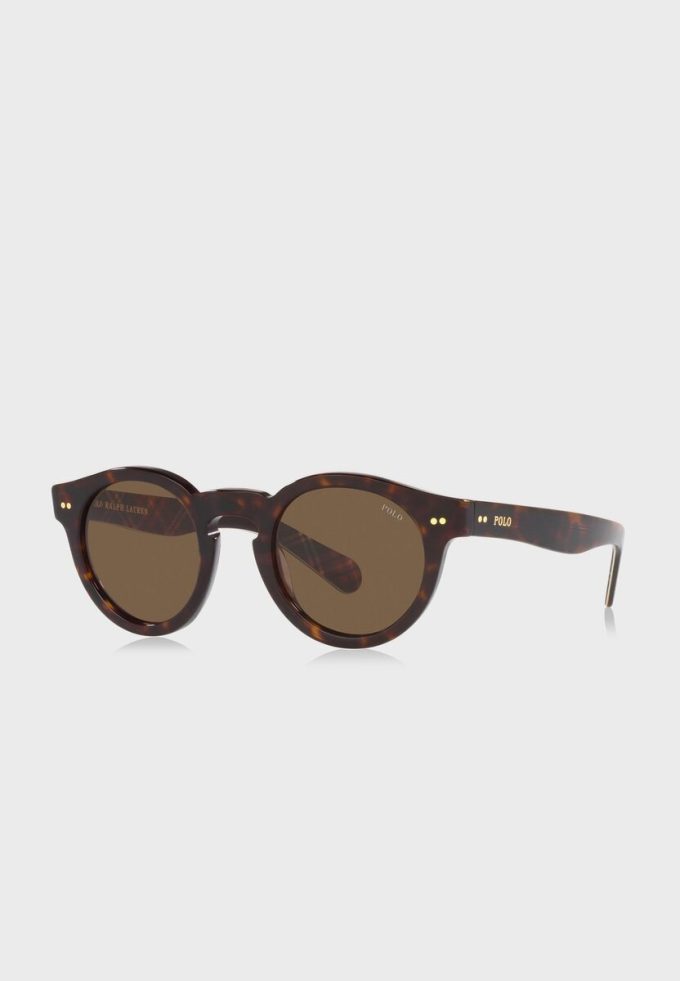 Braune runde Sonnenbrille 0Ph4165 für Herren von Ralph Lauren Braune runde Sonnenbrille 0Ph4165 für Herren von Ralph Lauren