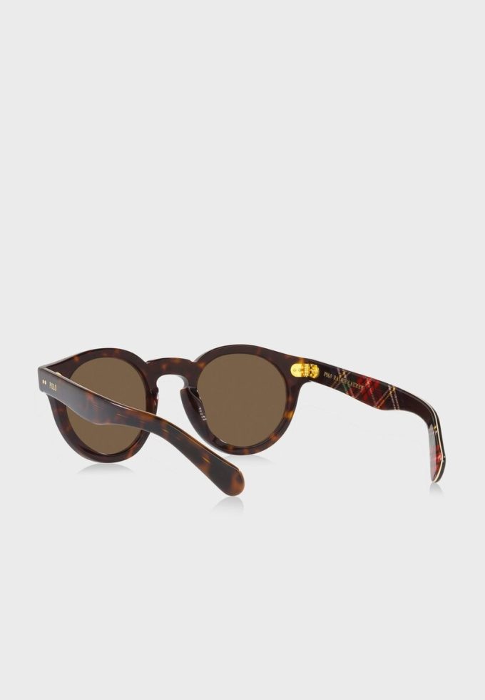Braune runde Sonnenbrille 0Ph4165 für Herren von Ralph Lauren Braune runde Sonnenbrille 0Ph4165 für Herren von Ralph Lauren