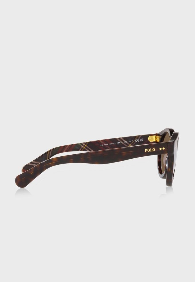 Braune runde Sonnenbrille 0Ph4165 für Herren von Ralph Lauren Braune runde Sonnenbrille 0Ph4165 für Herren von Ralph Lauren