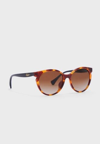 Braune runde Sonnenbrille 0Ra5285U für Damen von Ralph Lauren