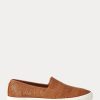 Braune Slip-On-Sneakers „Jinny“ von Ralph Lauren für Damen Braune Slip-On-Sneakers „Jinny“ von Ralph Lauren für Damen