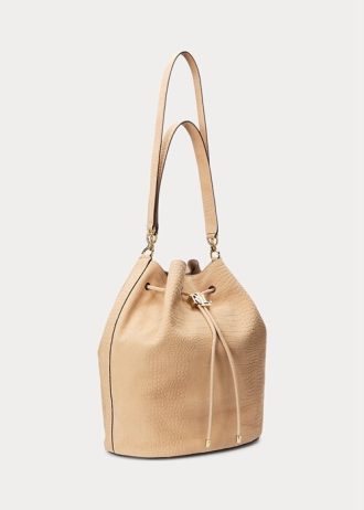 Buff Damen Ralph Lauren Nubuck Große Andie Handtasche