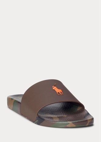 Camo Ralph Lauren Signature Pony Camo Hausschuhe für Herren