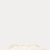 Cremefarbene Ballerinas aus gestepptem Lammleder von Ralph Lauren für Damen Cremefarbene Ballerinas aus gestepptem Lammleder von Ralph Lauren für Damen